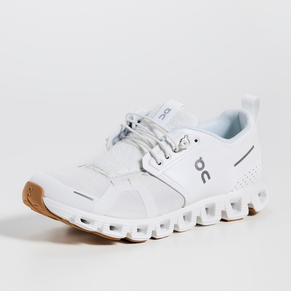 On Running Shoes - ON running cloud 5 Terry sneakers size 5.5 white almond